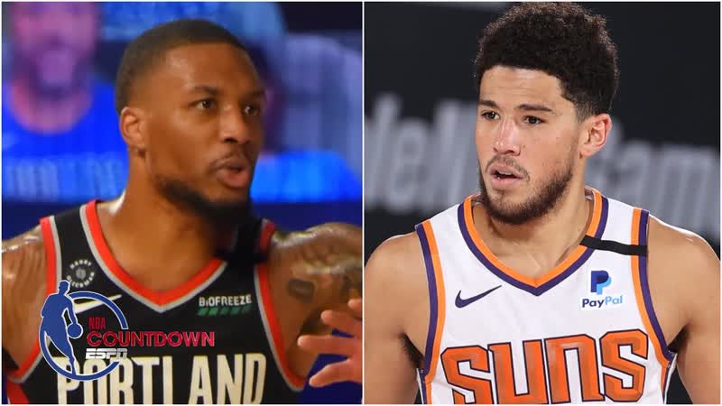 Has Lillard or Booker been more impressive in the bubble , NBA