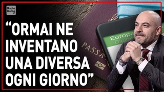 L'ULTIMA IPOTESI DA BRIVIDI SUL GREEN PASS  PARAGONE: ABBIAMO GI MOBILITATO GLI AVVOCATI