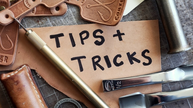 Sharing a TOP SECRET Leather Craft Trick (and more