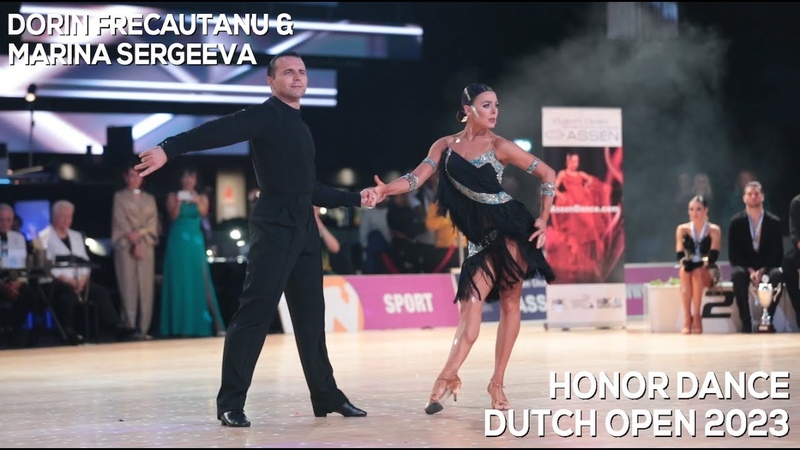 Dorin Frecautanu Marina Sergeeva Honor Dance, Dutch Open