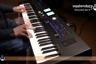Roland BK-9 Keyboard demonstratie