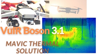 VuIR Boson 3.1 with Picture Capture Function Thermal Solution for DJI Mavic 2 Zoom/Pro/Enterprise
