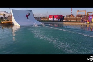 Wakeboarding KingWinch Wake Park Pool Gap