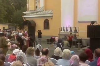 Колокольный фестиваль «Невские Звоны» 13 сентября 2015 года Александро-Невская Лавра