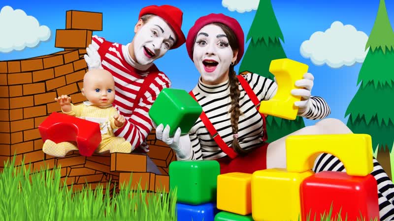 Смешные видео с куклами Беби Бон и большая стройка Новые