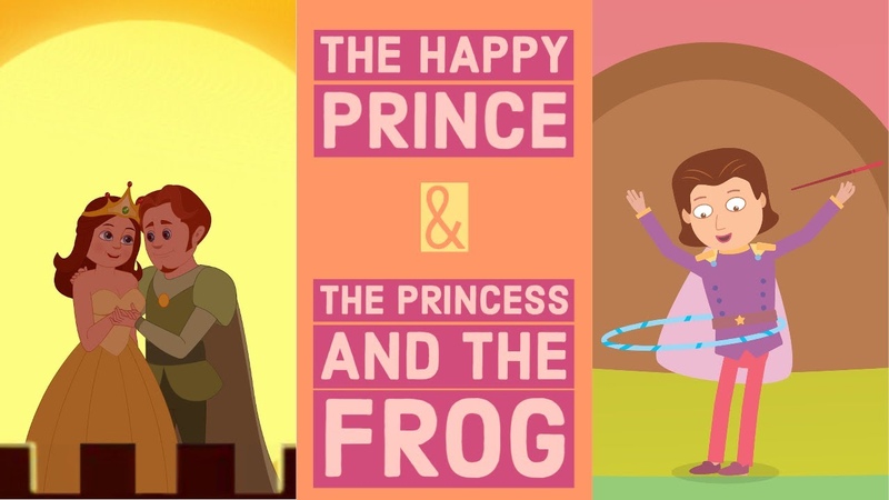 Fairy Tales Collection The Happy Prince + The Princess and the Frog Bedtime