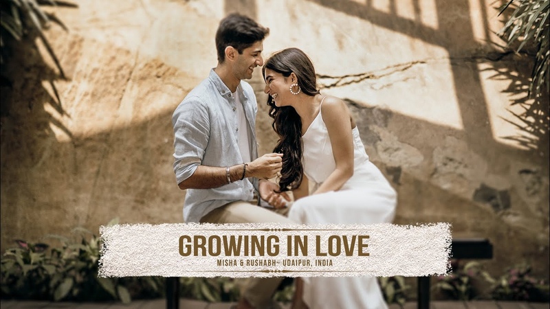 GROWING IN LOVE Misha Rushabh Trailer, Wedding Highlights, Oberoi Udaivilas, Udaipur,