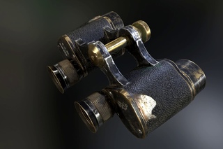 M. Е. (Binoculars, Pump) 3D-Coat texturing