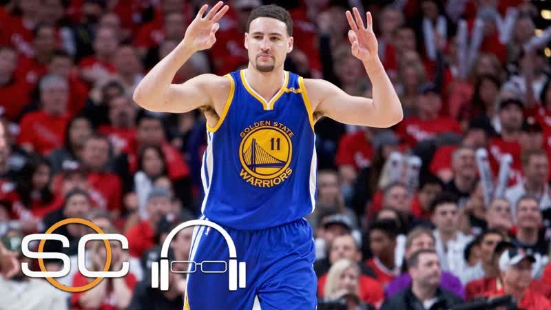 Klay Thompson Reacts To Warriors Undefeated Postseason Start, SC With SVP, May 9,