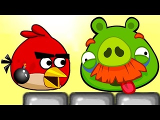 ЗЛАЯ ДИЧЬ Boom Bad Piggies #1 Red против Плохих Свинок на крутилкины