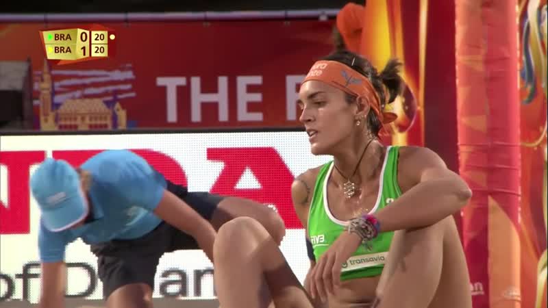 Just WOW Fernanda Lima pushing Barbara Agatha all the way on an incredible match