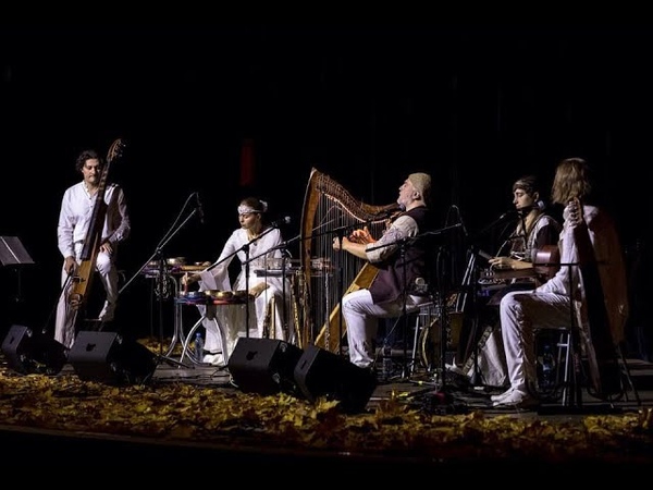 Promo video Alizbar Ann Sannat, Celtic harp, harp guitar, hang, pantam, array mbira, singing