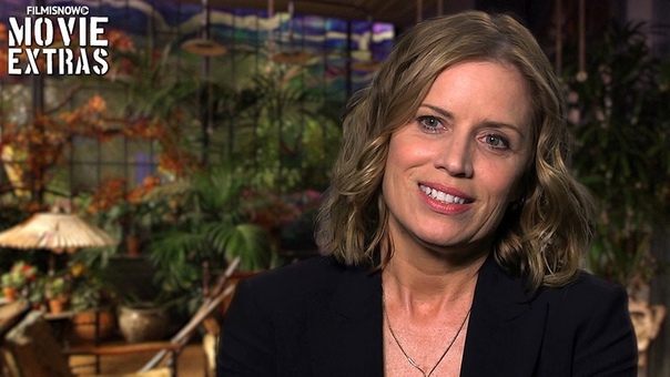 Miss Peregrines Home For Peculiar Children, On set visit with Kim Dickens Jakes