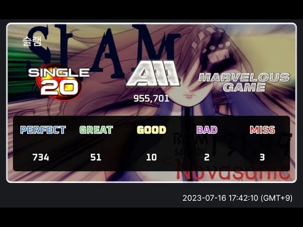 펌프 잇 업 ( PIU Phoenix), 슬램 ( Slam), S20 ( S19