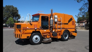 1995 Athey Mobil TopGun M-9B Bottom Dump Street Sweeper for sale