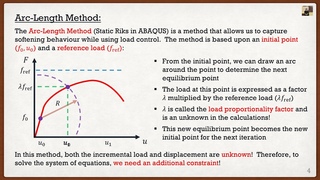 Intro to the Finite Element Method Lecture 10 | Arc-Length Method and Linear Buckling Analysis