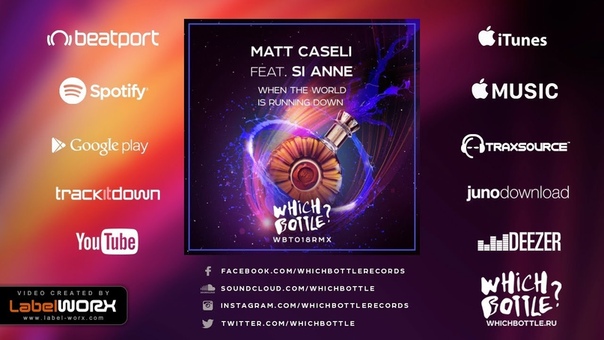 Matt Caseli feat. Si Anne When The World Is Running Down ( Radio
