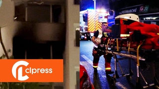 3 morts dans un incendie aprs une explosion dans un immeuble (7 avril 2024, Paris, France) 4K
