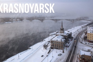 Krasnoyarsk. Siberia. Timelapse & Hyperlapse
