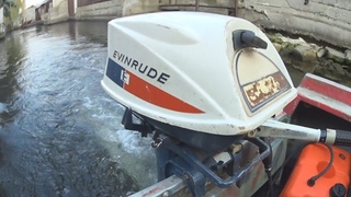 Evinrude Johnson 361cc 18 20 25 h.p 1968 year.  Мировая легенда. СССР не смог повторить...