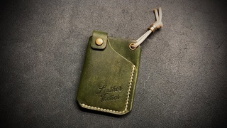 Making An EDC Prodigy Leather Wallet