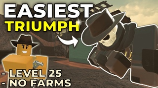 The EASIEST Badlands Triumph! | Free Ticket Strategy (TDS ROBLOX)