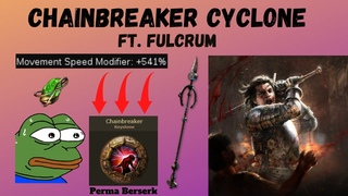 [] Chainbreaker Cyclone Slayer ft. Fulcrum - MY BEST Build of the League, 500%+ MoveSpeed