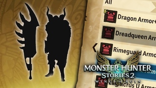 NEW ARMOR AND WEAPONS! Kulve Taroth Armor & Weapons explained In Monster Hunter Stories 2