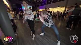 Aleksandr Frolov and Kristina Bolbat Salsa Dancing at Mambolove #Northernlights 2020, Fri