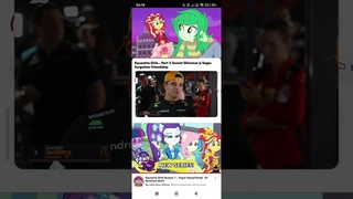 Equestria Girls and the Formula one Team #1