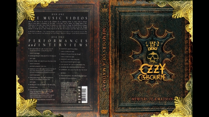 Ozzy Osbourne Memoirs of a Madman 1986 Концерт в Канзасе, Миссури HD
