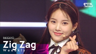 Weeekly() - Zig Zag() @ inkigayo 20201025
