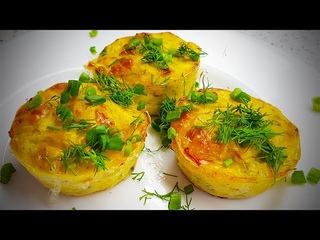Маффины из Кабачков и Куриной Грудки