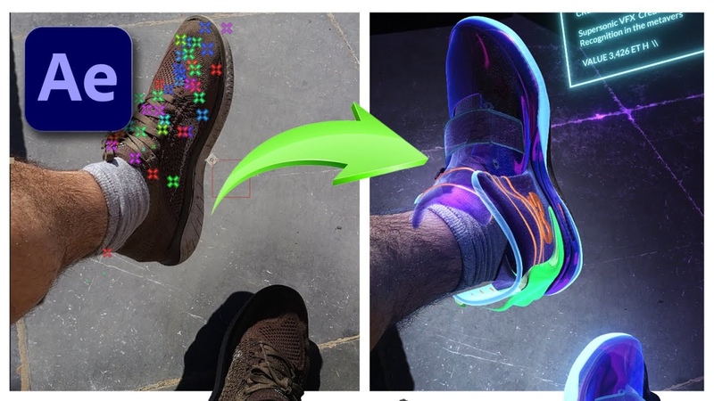 Augmented Reality Sneakers in Element 3 D After