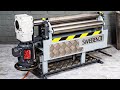 DIY Sheet Metal Bender Machine - Making  Metal Rolling Machine in home workshop
