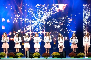 171028 구구단 (gugudan) 정관 생태하천 학습문화축제 공연 직캠