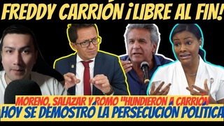 Freddy Carrión ¡LIBRE! Luego de BESTIAL persecución de Lenin Moreno, Romo y Salazar