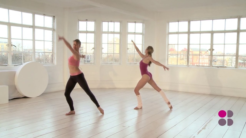 Ballet Barre Workout, 40 Min Total Body Workout with Sleek