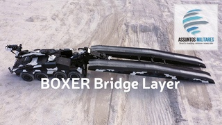#BOXER system with a mission module for fully automatic bridge laying - #AssuntosMilitares24hNoAr