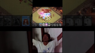 when you finally get chance to attack lower than you #blimp #coc #clashofclans #cwl #attack