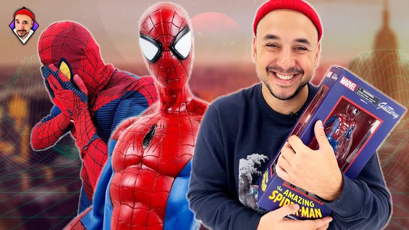 ПАПА РОБ И РАСПАКОВКА ФИГУРКИ SPIDER MAN ОТ DIMOND SELECT TOYS ЧЕЛОВЕК