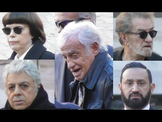 Eddy Mitchell, Mireille Mathieu, Jean Paul Belmondo etc @ hommage Charles Aznavour le 5 octobre 2018