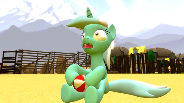 Lyra and Bon Bon in SFM, 7,