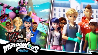 MIRACULOUS |  AZIONE - Episodio completo  | STAGIONE 5 | Creatore di cambiamento di plastica
