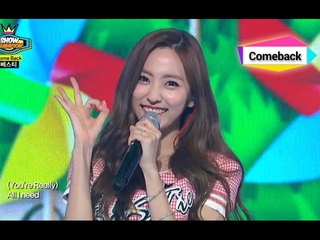 BESTie - I Need You, 베스티 - 니가 필요해, Show Champion 20140903
