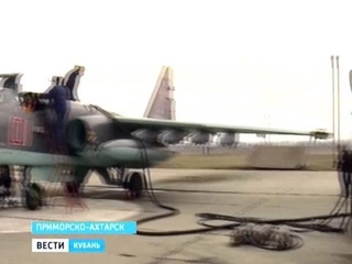 Кубанские летчики сели за штурвалы самолетов Су-25СМ3
