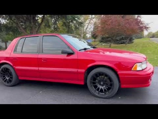 1991 Dodge Spirit RT Intercooled Turbo Getrag 5-Speed Rare!