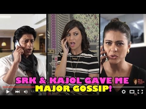 EXCLUSIVE: Shah Rukh Khan Kajol Call Miss Malini With Juicy