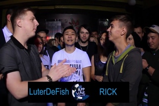 RAP WAVE BATTLE #2 (Сезон III): LuterDeFish VS. RICK