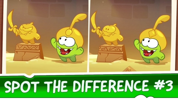 Spot the Difference Ep. 3 Om Nom Stories: The Magic